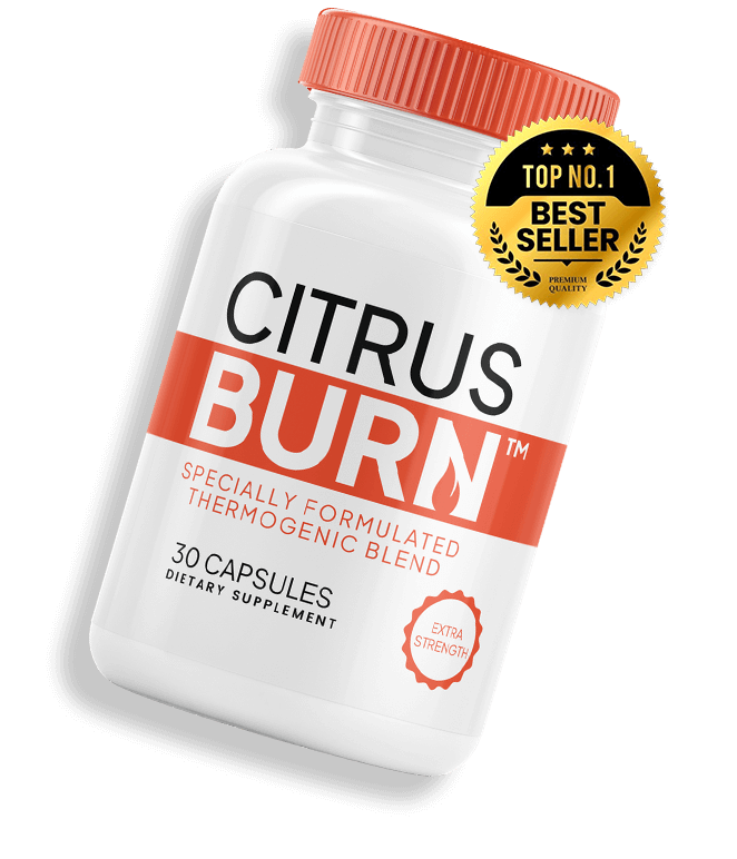 Key natural ingredients in CitrusBurn formula: citrus extracts, green tea, and ginger